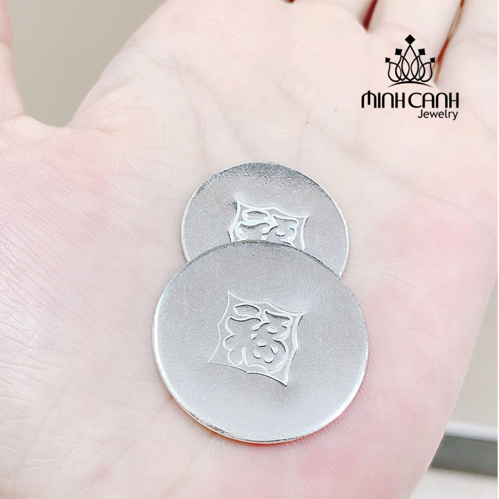 Đồng Bạc Đánh Gió Bằng Bạc Nguyên Chất Thương Hiệu Minh Canh Jewelry