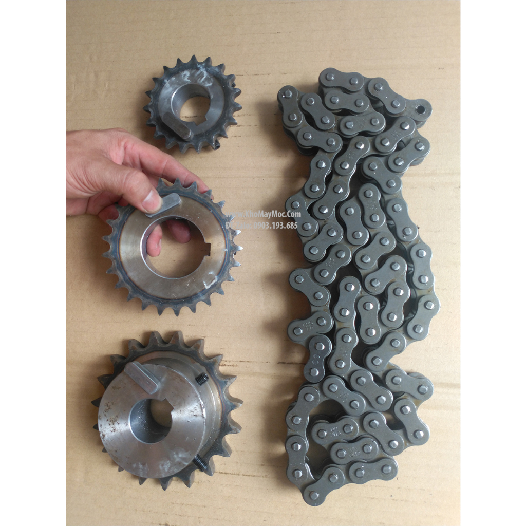 Dây xích xe máy HONDA, Loại dầy, dùng chế LÒ NƯỚNG