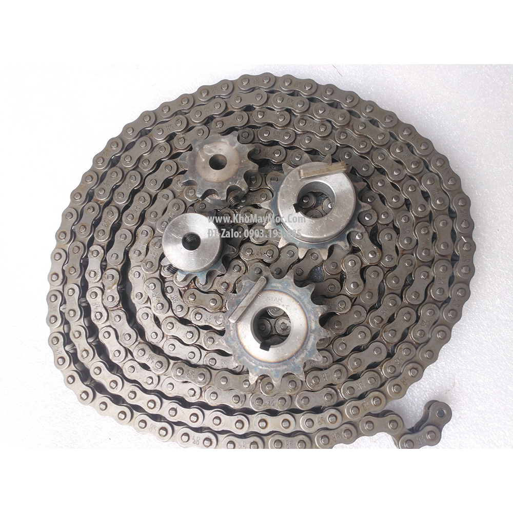 Dây xích xe máy HONDA, Loại dầy, dùng chế LÒ NƯỚNG