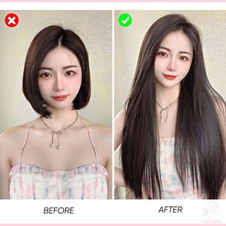 KẸP TÓC GIẢ NỬA ĐẦU THẲNG DÀI K007 K008