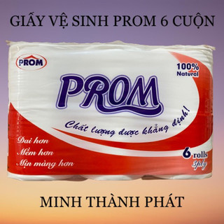 Giấy vệ sinh prom 3 lớp 6 cuộn