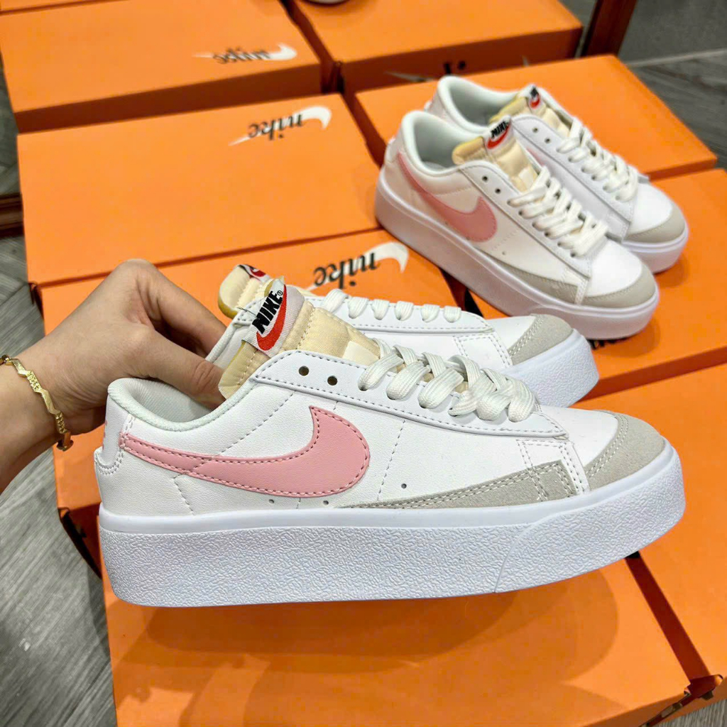 Giày thể thao Ni.ke Blazer Pink-Full box