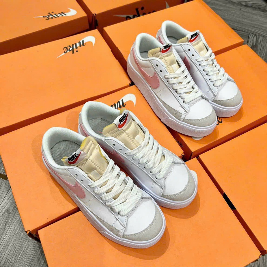 Giày thể thao Ni.ke Blazer Pink-Full box