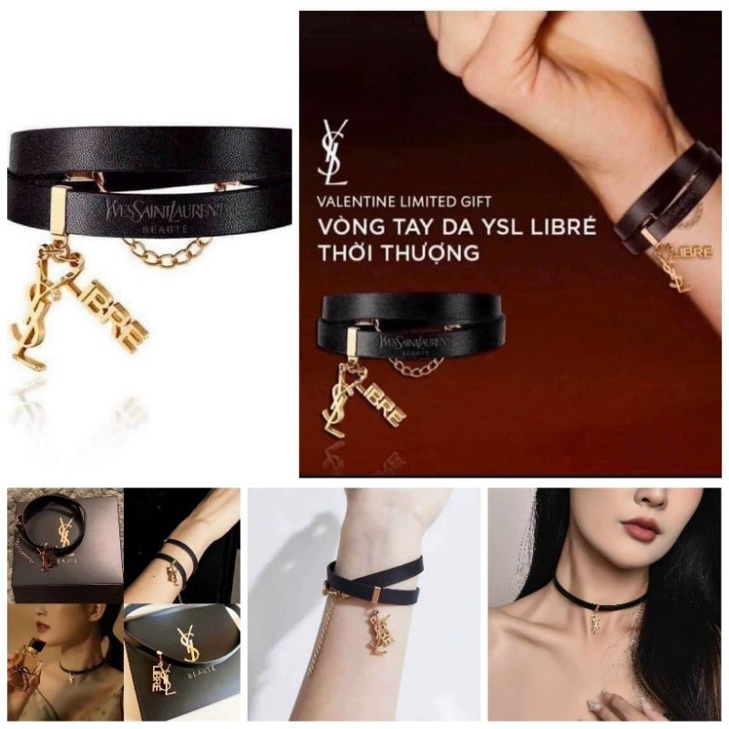 🤨THANH LÝ TỒN KHO CHOKER YSL GIFT VIP FULL BOX