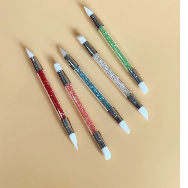 Bộ 5 cây Bút silicon chà tráng gương sticker