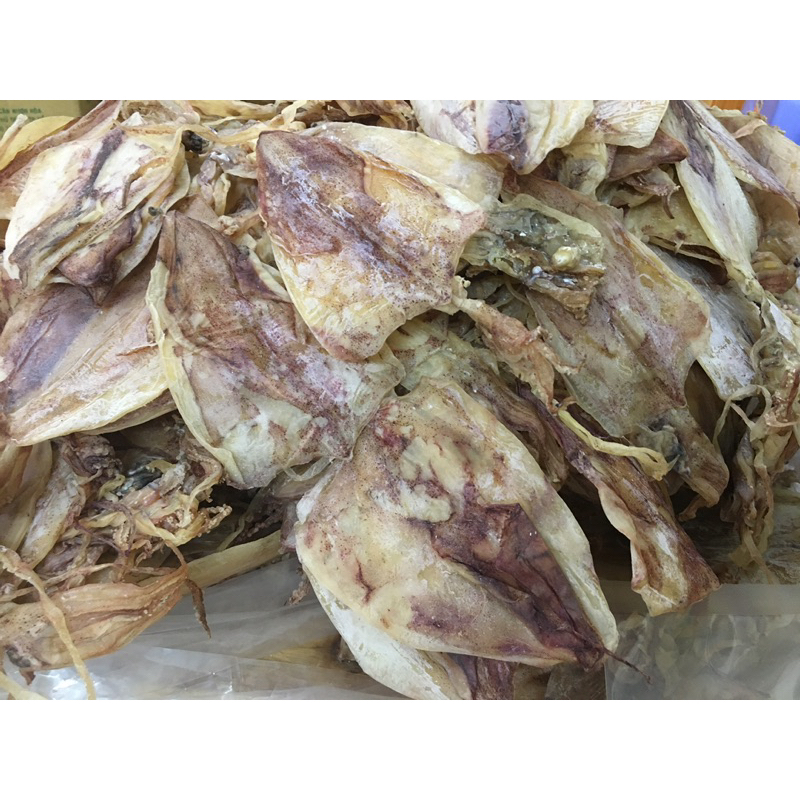 Khô mực câu Cà Mau 10 con như hình , ngon ngọt dai ngon 145k