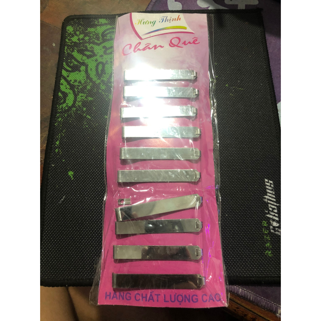 Cặp Tóc Ba Lá Sắt Không Rỉ