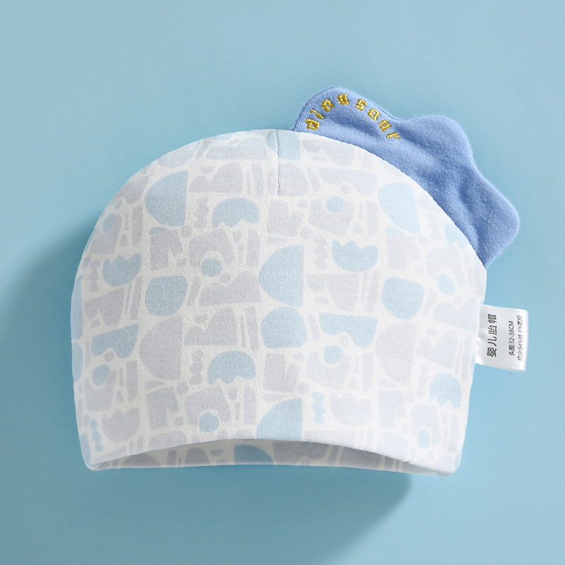 Mũ sơ sinh cho bé vải cotton mềm mại, nón cho bé sơ sinh từ 0 đến 3 tháng tuổi hình hoa quả dễ thương
