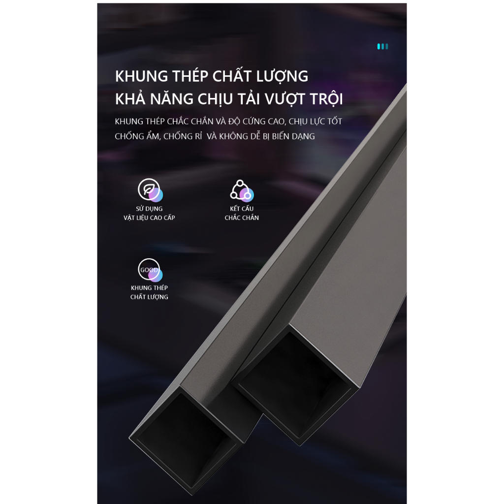 Bàn làm việc kết hợp bàn gaming thoải mái thương hiệu Monoka - gm67