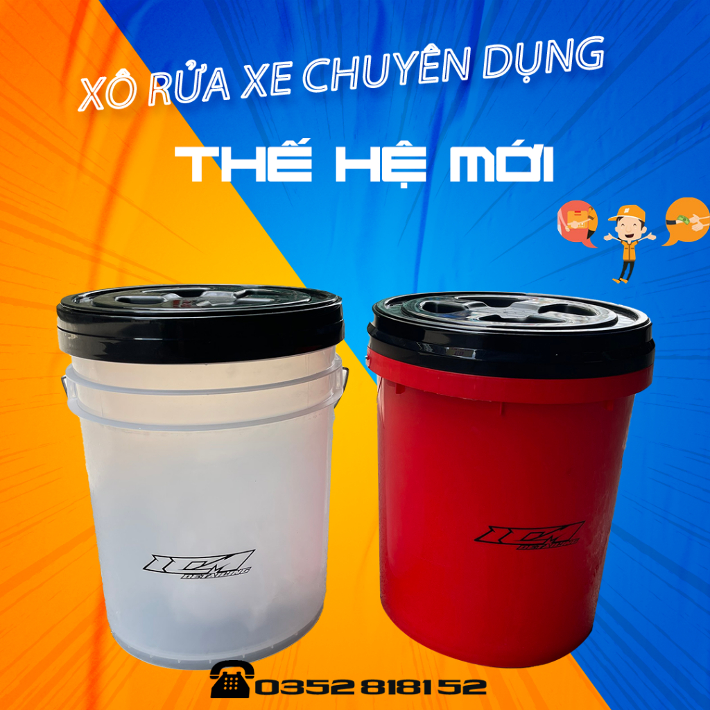 Xô rửa xe chuyên nghiệp đa năng