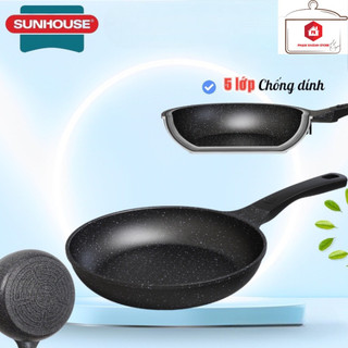 CHẢO ĐÁ SIÊU BỀN CHỐNG DÍNH SUNHOUSE SBD HÀNG CHÍNH HÃNG