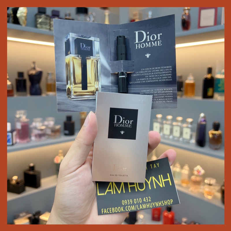 Vial nước hoa Nam DIOR HOMME EDT 1ml