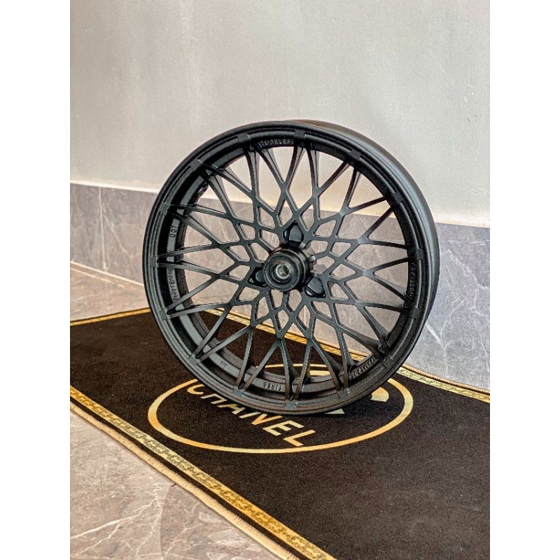 Vành nhện CNC 12inch độ xe điện.