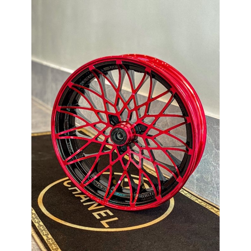 Vành nhện CNC 12inch độ xe điện.