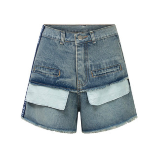 Quần short jeans lộ túi devonltd love