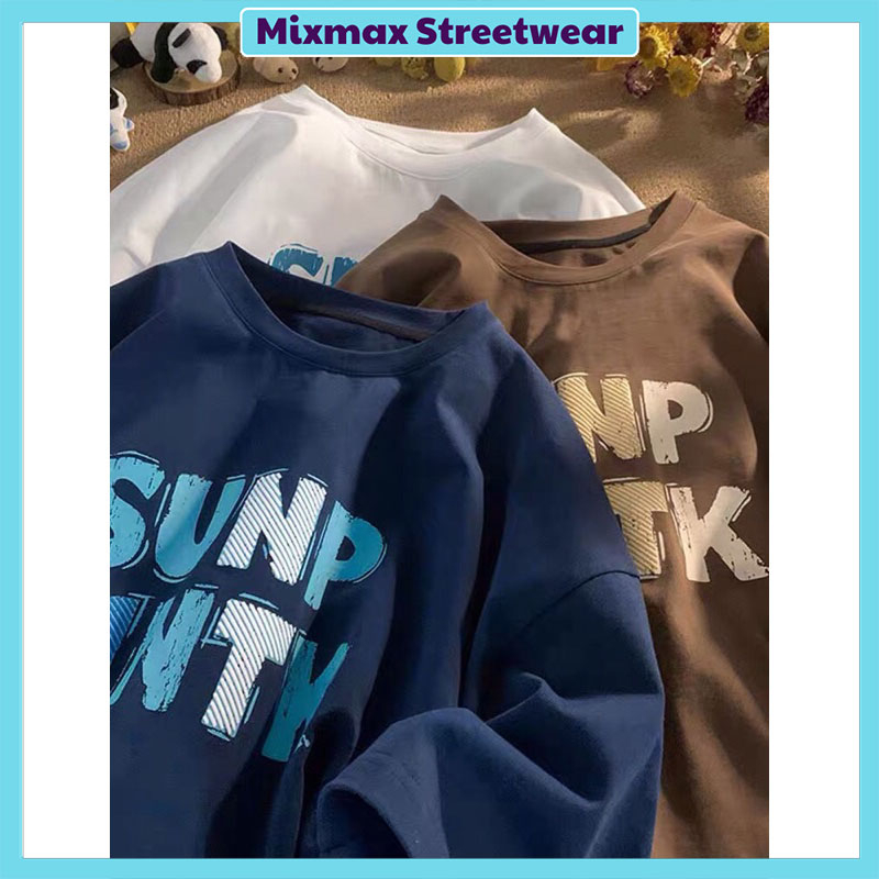 [SẴN HỎA TỐC+ẢNH THẬT] Áo phông thun tee cotton 230gsm in chữ Shnp Ointk hiphop unisex Ulzzang siêu 