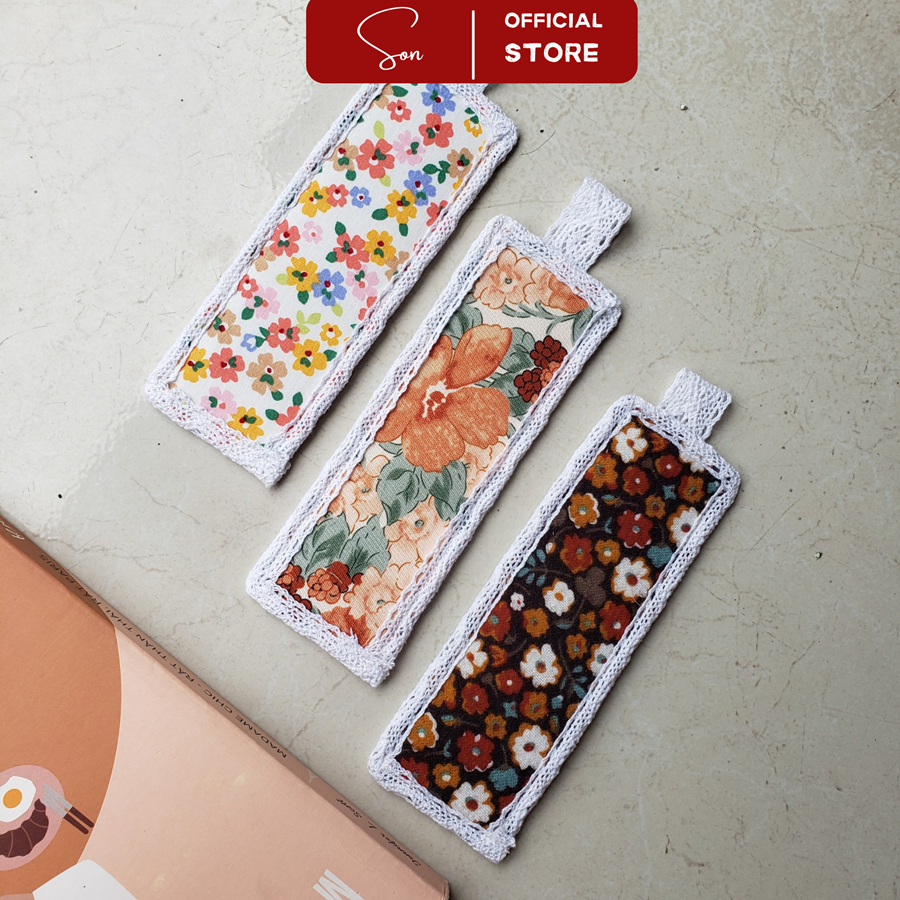 Thẻ Đánh Dấu Sách Bookmark Handmade Phối Ren Vintage - DESIGN BY SON
