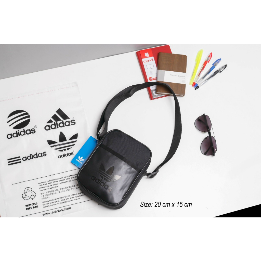 Túi Đeo Chéo Adidas Ipad Festival Chất Liệu Polyurethane Chống Nước New