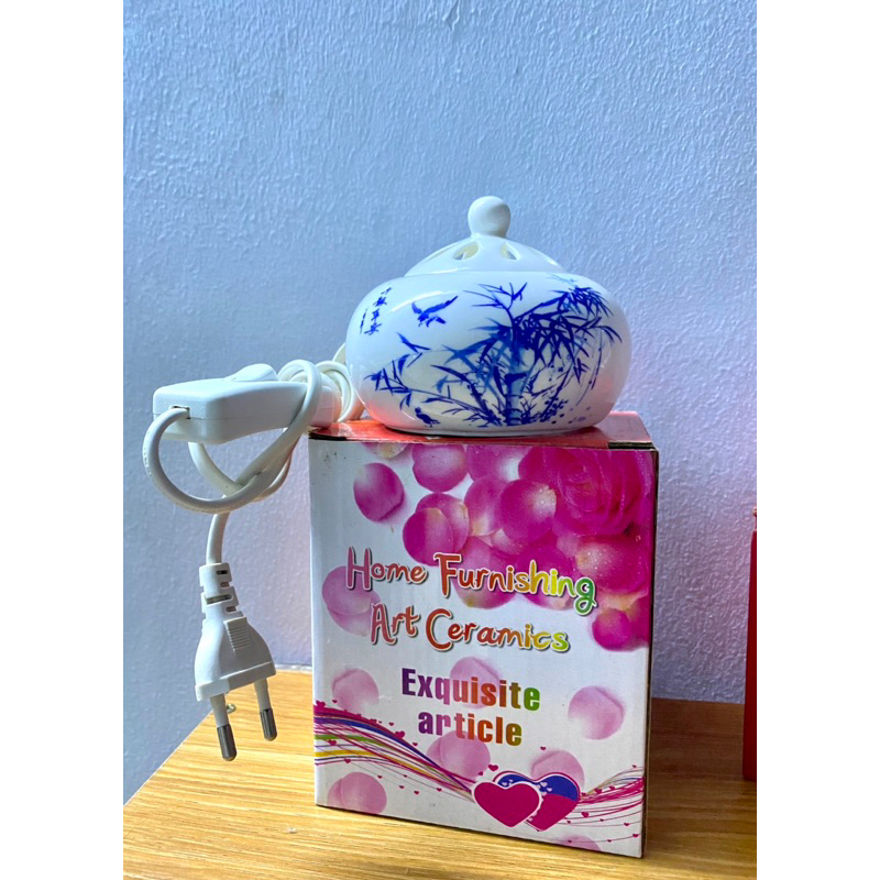 Lò xông trầm hương tinh dầu bằng nhiệt điện [không đèn]