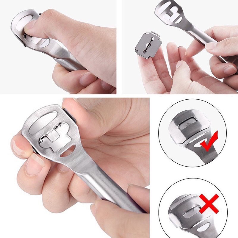 Lưỡi Lam Thay Thế Cây Bào Gót Chân-