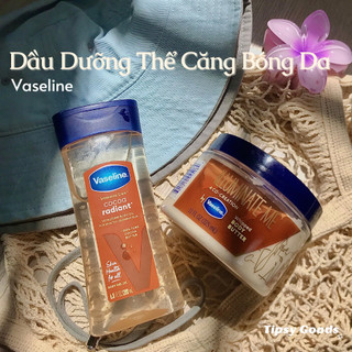 Dầu Dưỡng Da Căng Bóng Vaseline Dạng Gel Oil Cấp Ẩm Đa Tầng Và Dưỡng Chuyên Sâu
