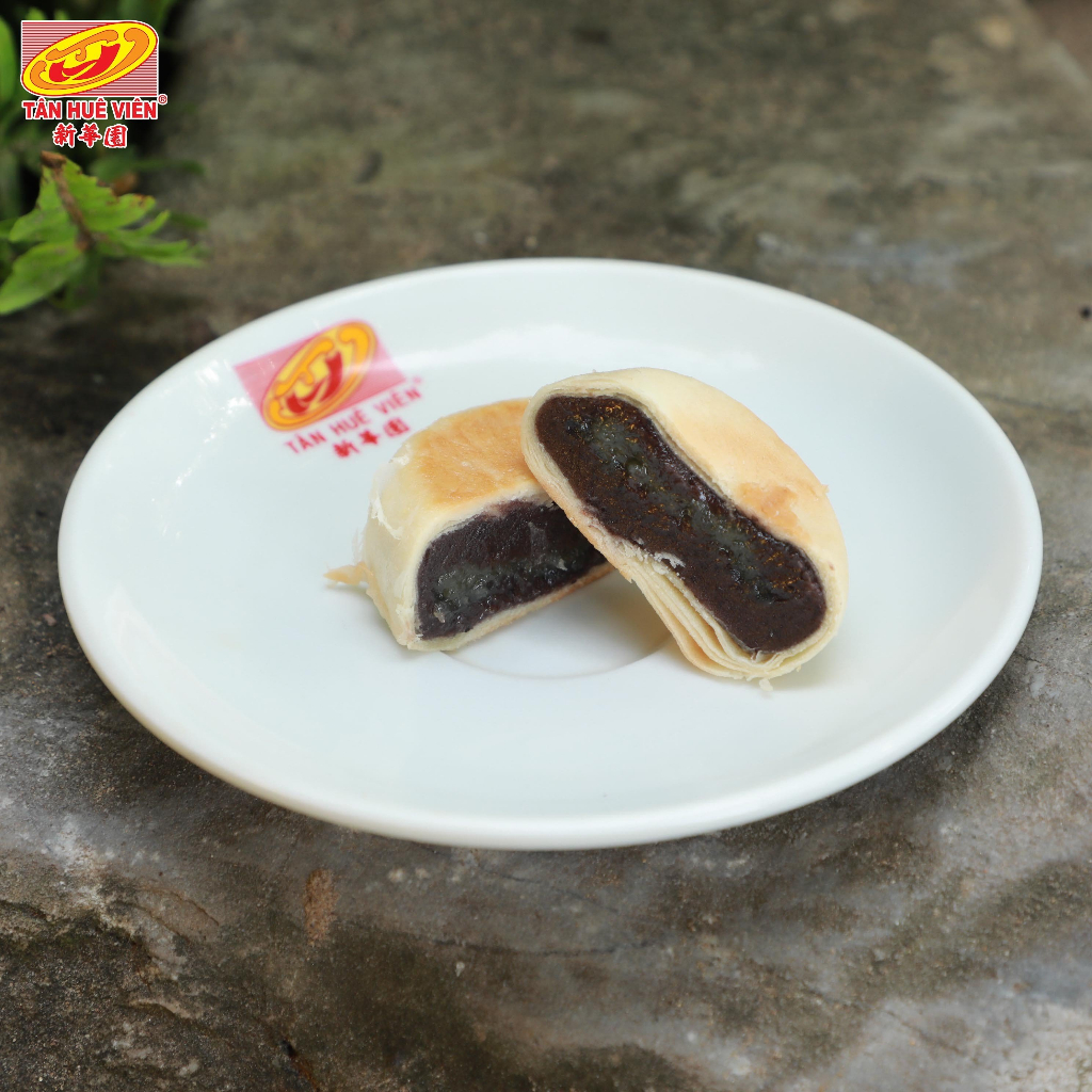 Bánh pía chay đậu đen Tân Huê Viên (480g)