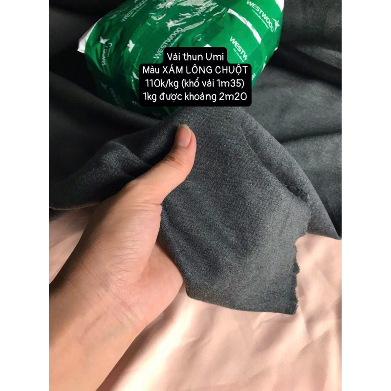 Vải thun Umi có 7 màu