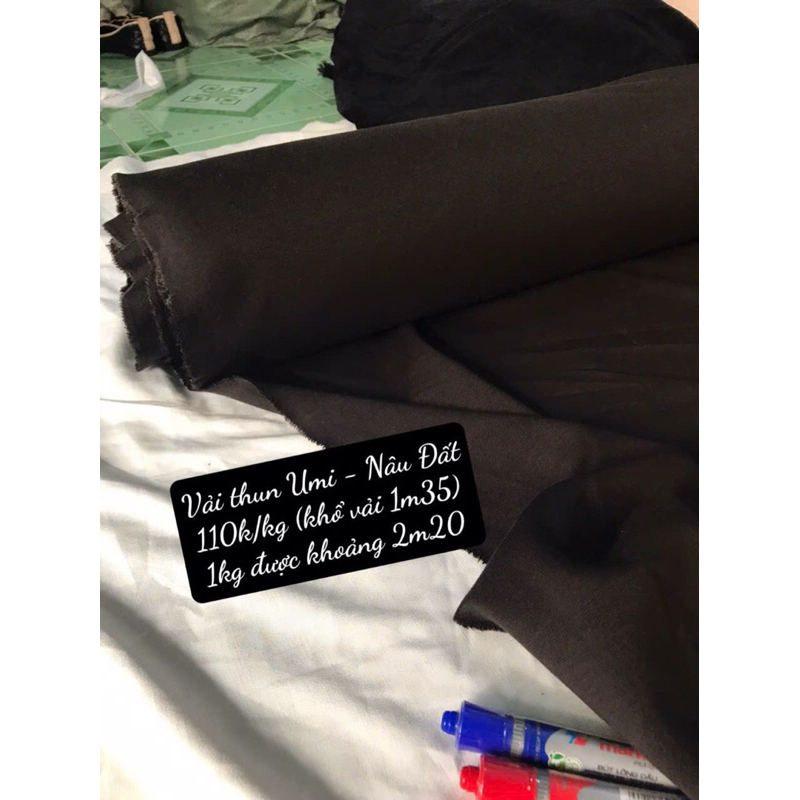 Vải thun Umi có 7 màu