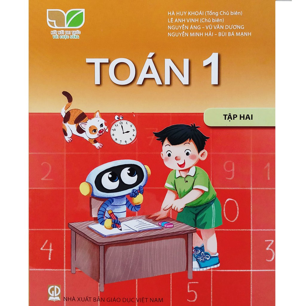 Sách - Toán Lớp 1 Tập 2 - Kết nối Kèm 1 tờ Thời Khóa Biểu