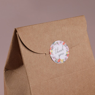 Cuộn 500 Sticker Nhãn Dán "Thank You"