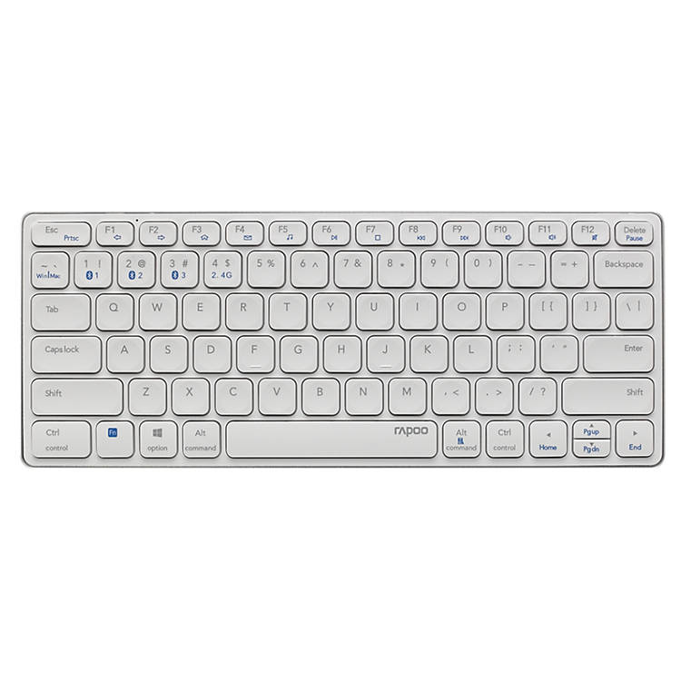 Bàn Phím Không Dây Rapoo E9050G | Bluetooth - Hàng Chính Hãng