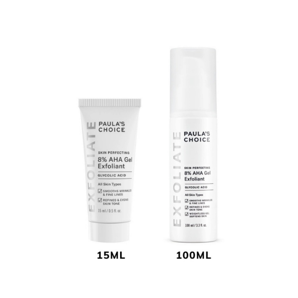 Tẩy Tế Bào Chết Paula's Choice AHA Skin Perfecting 8% Gel Exfoliant 100ml Dưỡng Da Chuyên Sâu