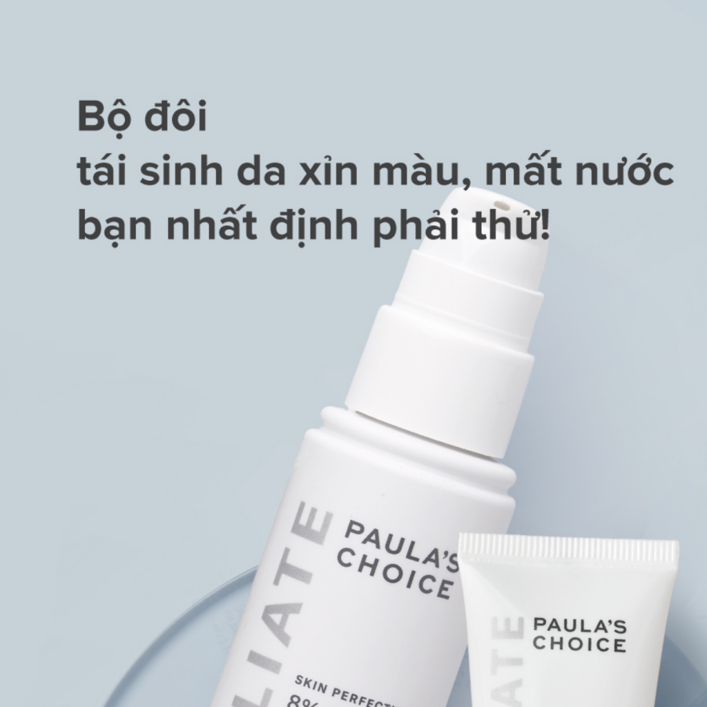 Tẩy Tế Bào Chết Paula's Choice AHA Skin Perfecting 8% Gel Exfoliant 100ml Dưỡng Da Chuyên Sâu