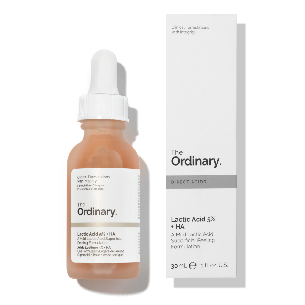 Serum Sáng da giảm thâm Lactic Acid 5%  + HA - The Ordinary 30ml