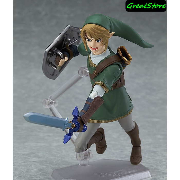 MÔ HÌNH Twilight Princess Legend of Zelda Figma 320  Ver. LDX Edition Cử Động Được 15cm