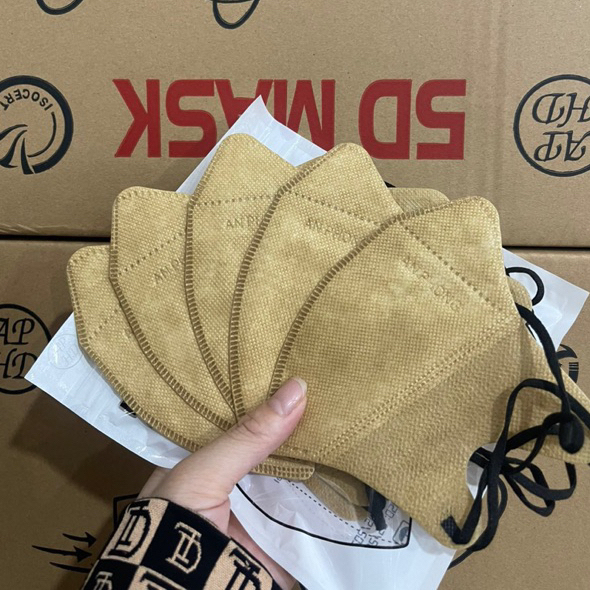 Khẩu trang 5D An Phong 3 lớp kháng khuẩn hàng chính hãng.