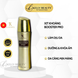 Xịt khoáng căng mịn da karmel booster pro - dưỡng và khóa ẩm; giúp da căng mịn màng | kelly beauty
