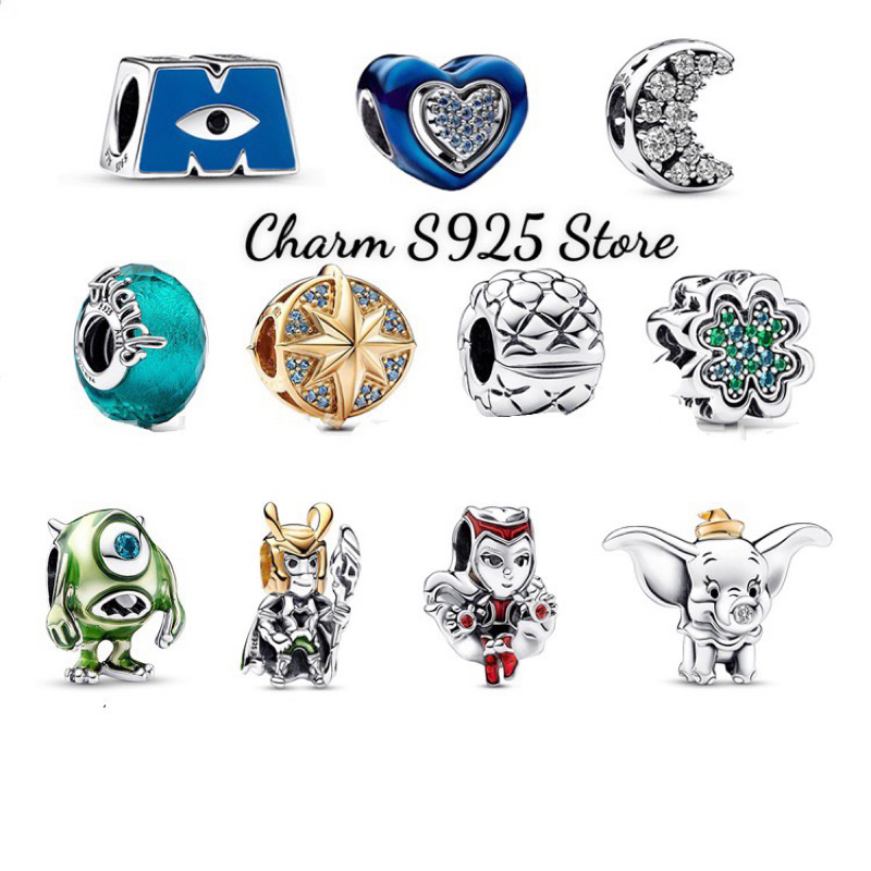 CHARM PAN ALE NHIỀU MẪU BẠC S925 THUẦN KHIẾT HÀNG CAO CẤP