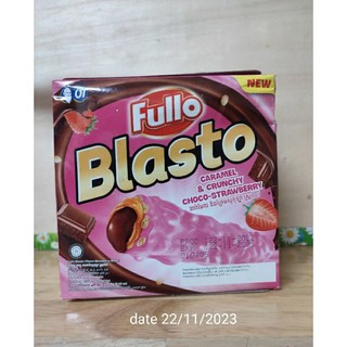 Bánh Xốp Sôcôla - dâu fullo Blasto hộp 15 cái