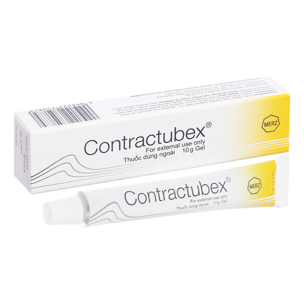 Măng tây baby - Gel bôi mờ sẹo Contractubex Đức chính hãng
