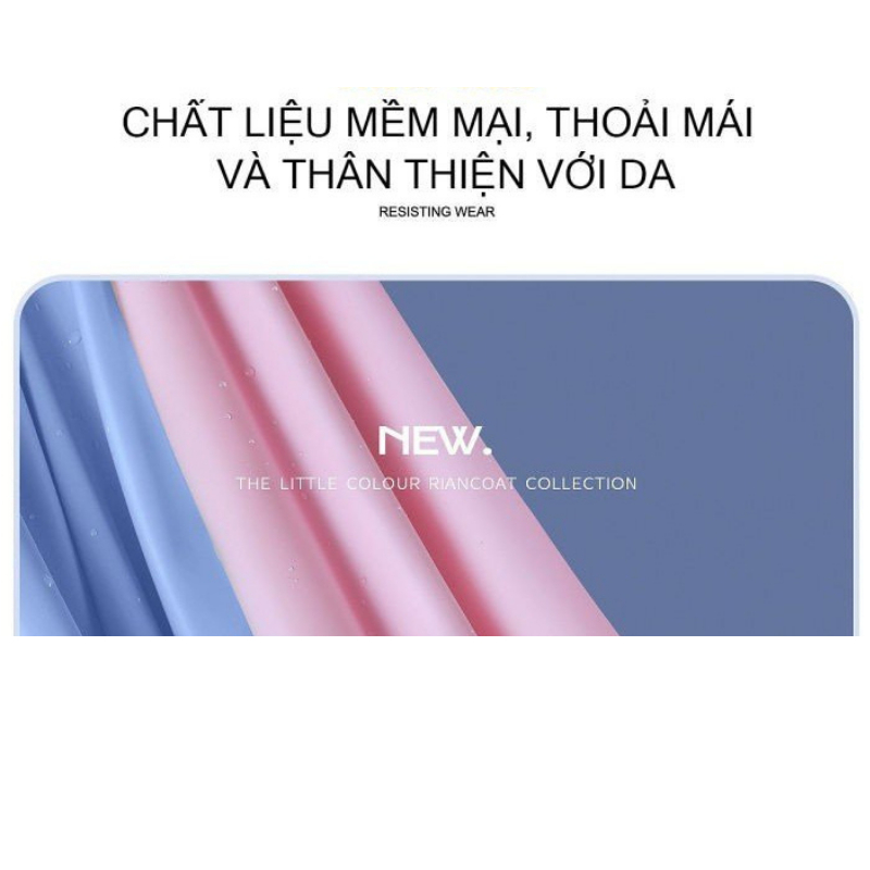 Áo mưa nửa trước trong suốt cho Mẹ và Bé, che phủ toàn thân, kèm kính chắn mưa AMP02