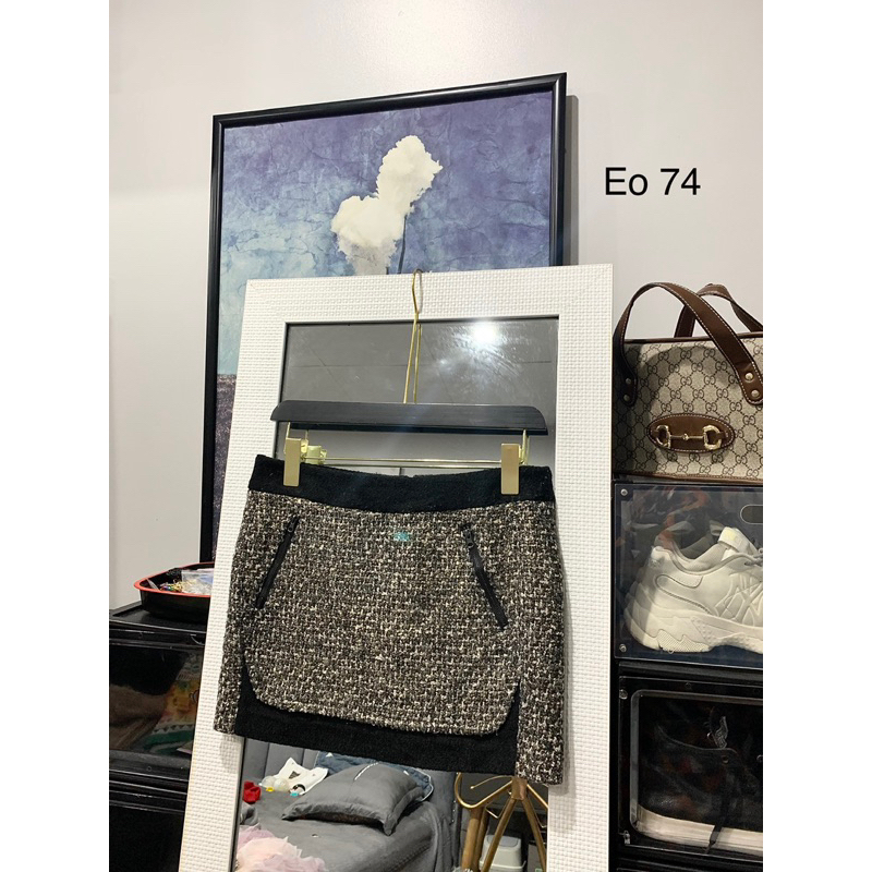 Chân váy dạ tweed 20K