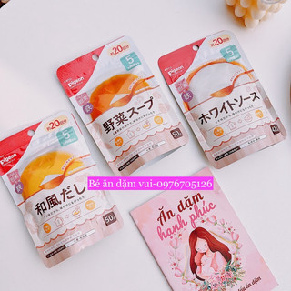 Bột làm nước dùng Dashi Pigeon 5m+ cho bé