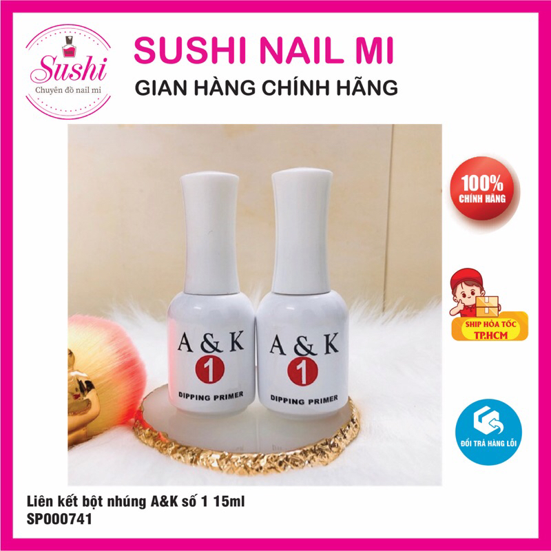 Bột nhúng A&K - Liên kết bột nhúng chuyên dụng cho nail - Sushi nail mi