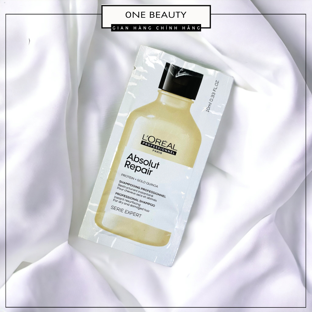 Dầu Gội Phục Hồi Tóc Hư Tổn L'Oréal Professionnel - Absolut Repair Gold ( Dạng Tester )