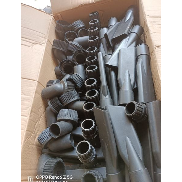 Đầu hút bụi dẹt và đầu hút bụi tròn có chổi, dành cho máy hút bụi