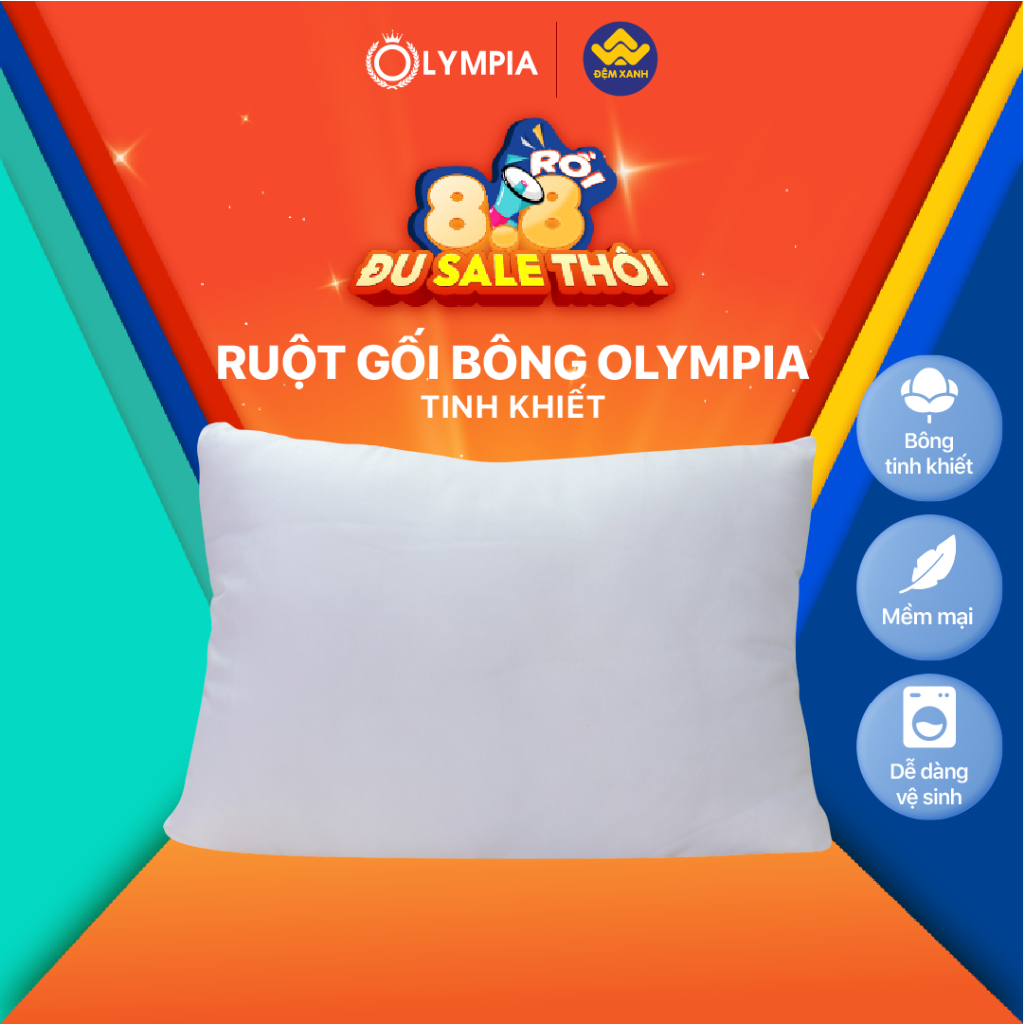 Ruột gối bông ép Olympia