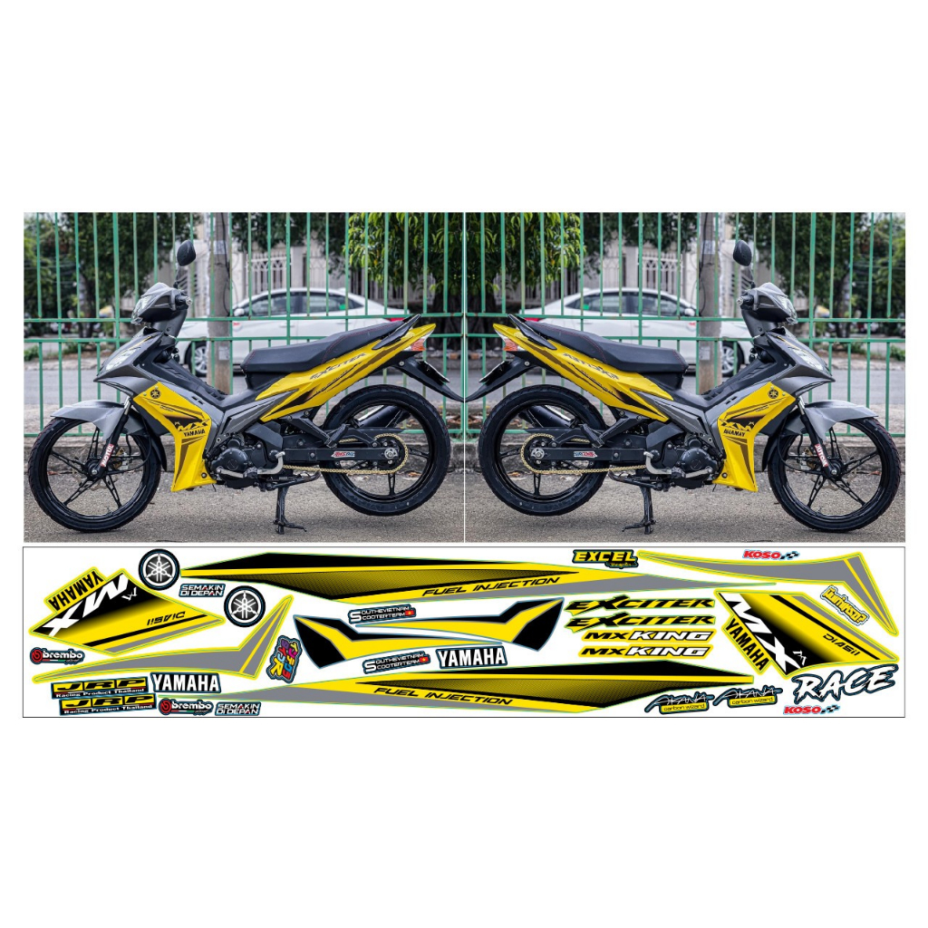 TEM CHẾ EXCITER 2010 VÀNG XÁM KIỂNG ĐẸP !