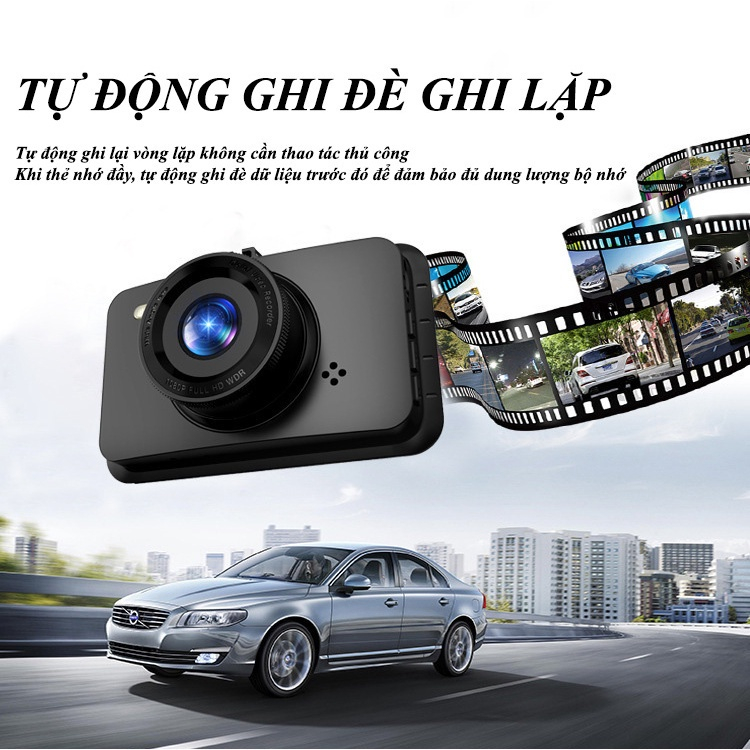 Camera hành trình ô tô W4, camera wifi kết nối điện thoại, quay trước sau góc rộng siêu sắc nét -Hàng Chính Hãng | BigBuy360 - bigbuy360.vn