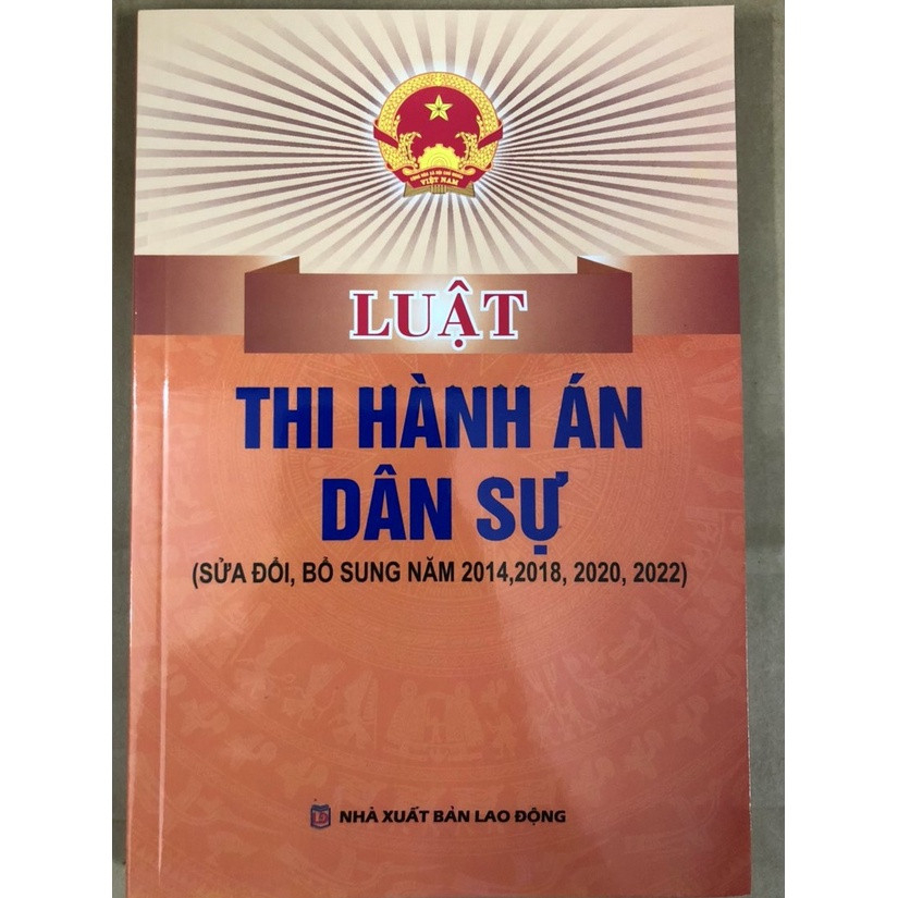 Sách Luật Thi Hành Án Dân Sự